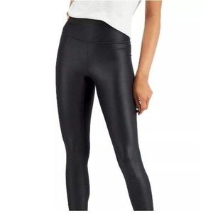 Inc Shine Compression Legging in Deep Black, size Small. MSRP $39.99